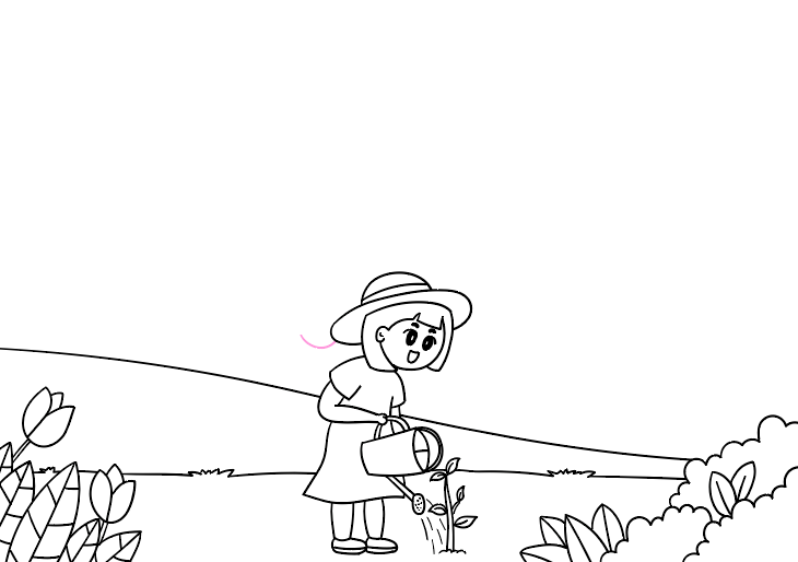 植树节的手抄报教程-图3