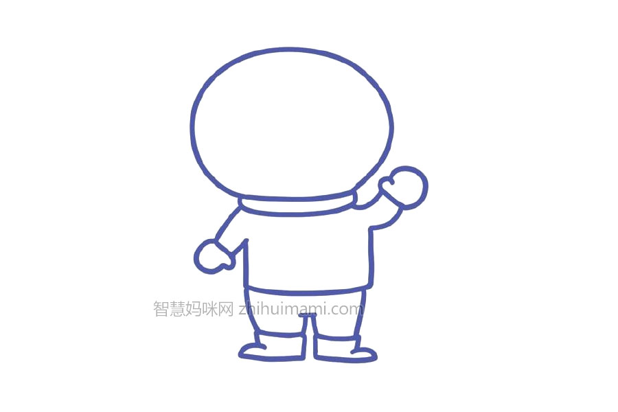 宇宙太空简笔画大全 宇航员简笔画-图3