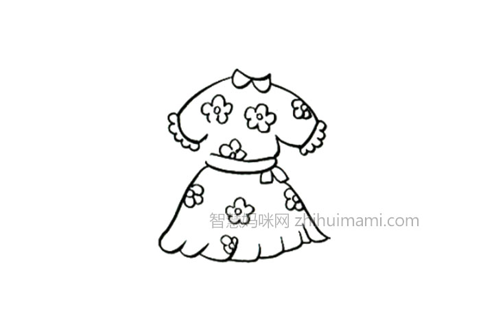 步骤3：添加花纹。