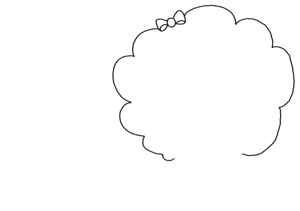 超简单的植树节手抄报画法-图1