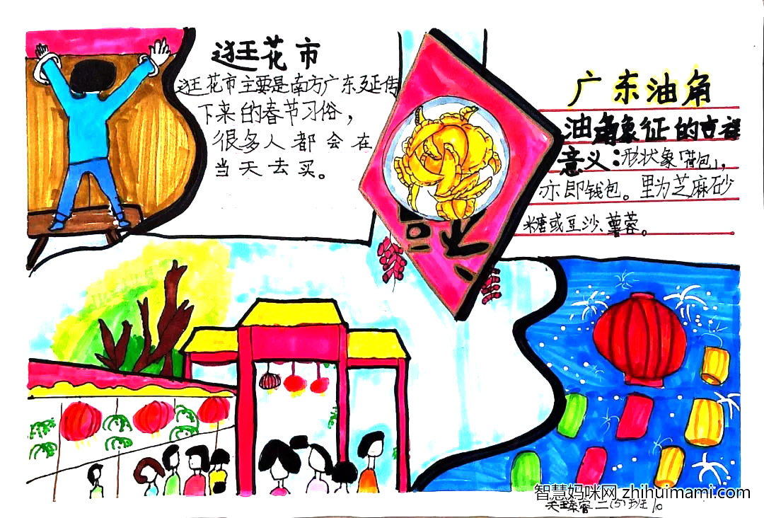 关于新年的手抄报这样画超好看-图3