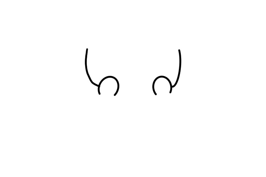 步骤2：两个饭团。