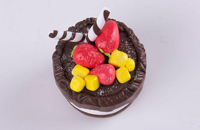 粘土小蛋糕的做法教程