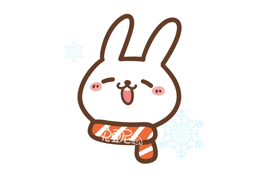 冬日暖暖小物简笔画图片-图2