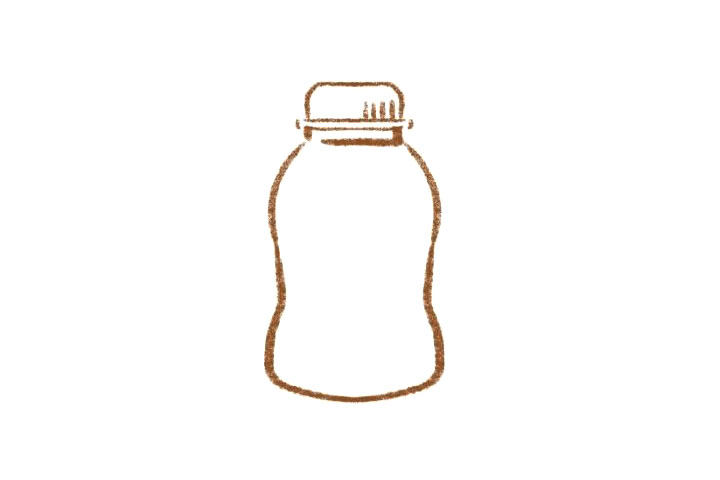 草莓酸奶怎么画-图1