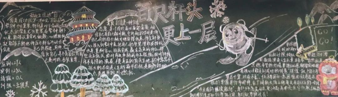 新学期新起点主题黑板报设计-图9