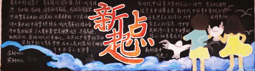新起点新征程主题黑板报（14张）-图4