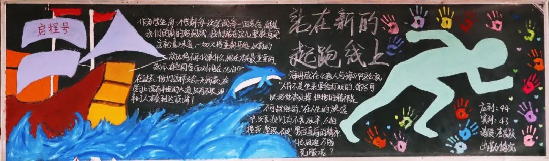 新起点新征程主题黑板报（14张）-图9