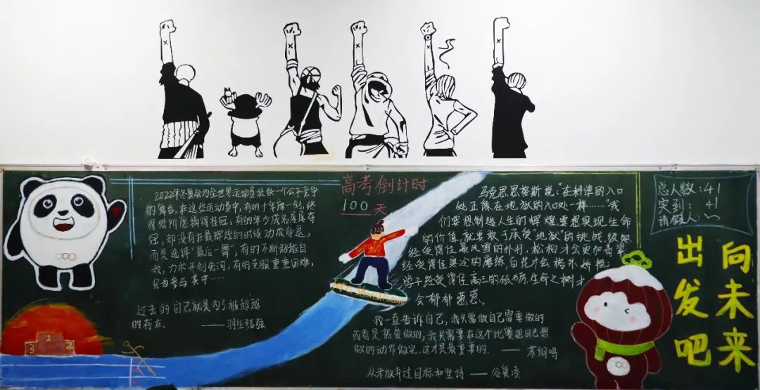 新起点新征程主题黑板报（14张）-图14