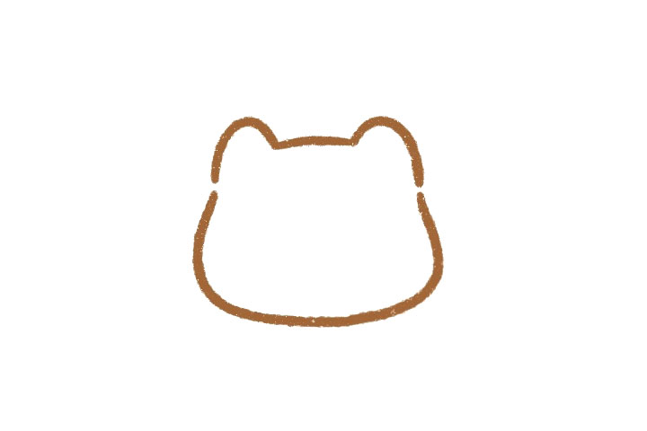 可爱晚安猫咪怎么画-图1