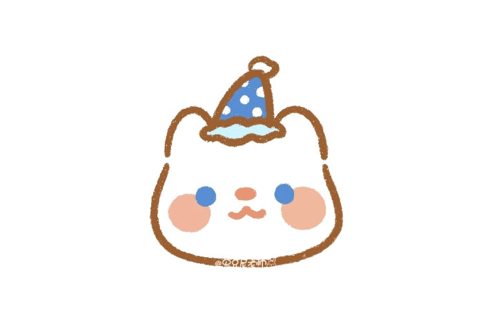 可爱晚安猫咪怎么画