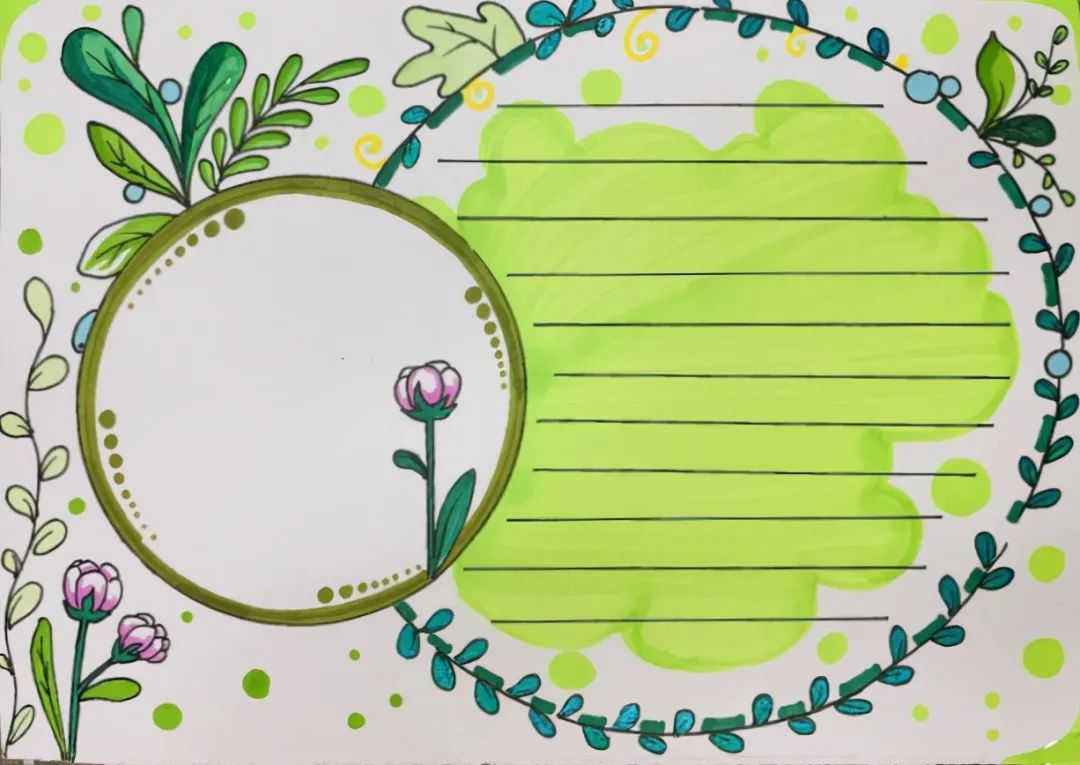 植树节手抄报模板简单好看（13张）-图9