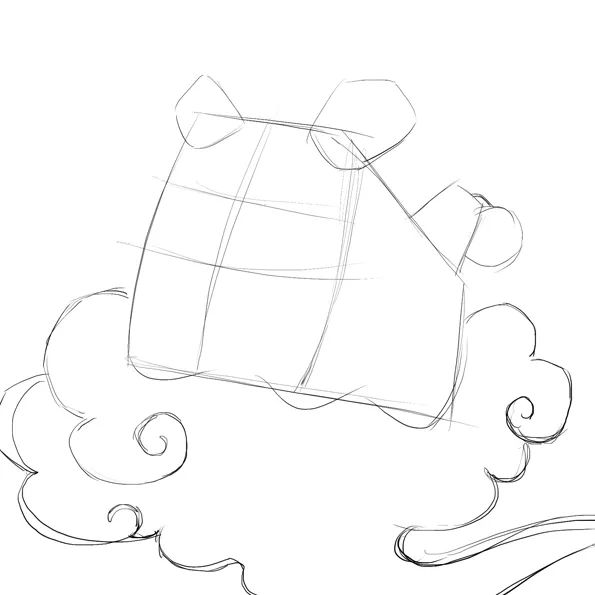 虎年大吉儿童画内容-图1