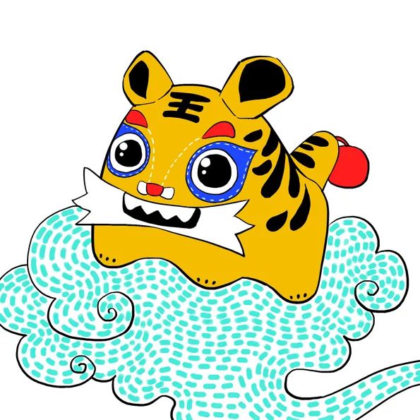 虎年大吉儿童画内容-图4