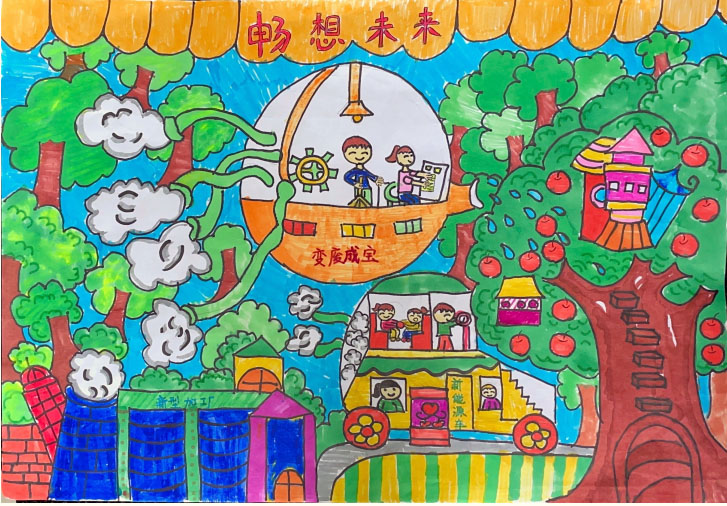 “保护环境 保护地球”主题手抄报一等奖-图5