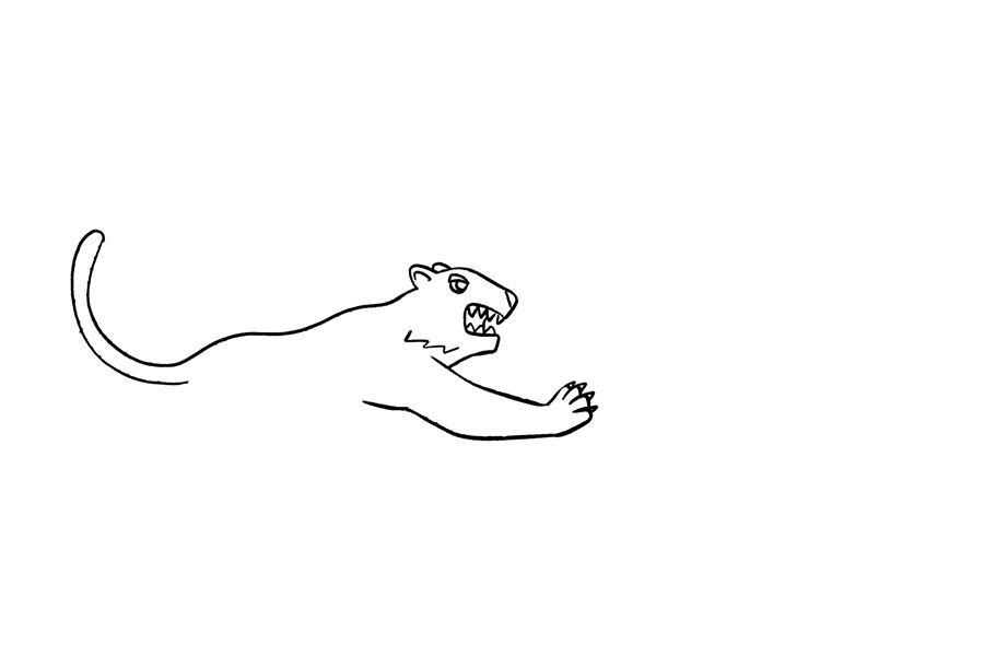 成语故事简笔画 龙争虎斗-图2