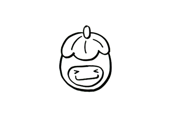 步骤3：添加表情和细节。