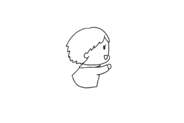 奔跑的小孩怎么画-图2