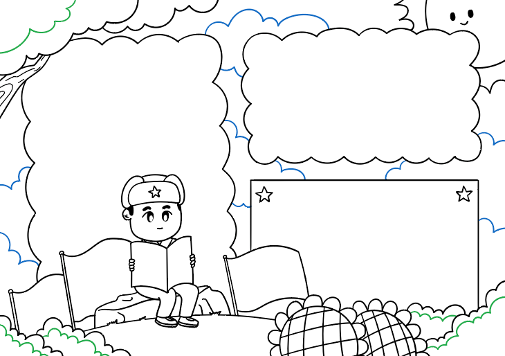 学习雷锋手抄报这样画简单又好看-图5