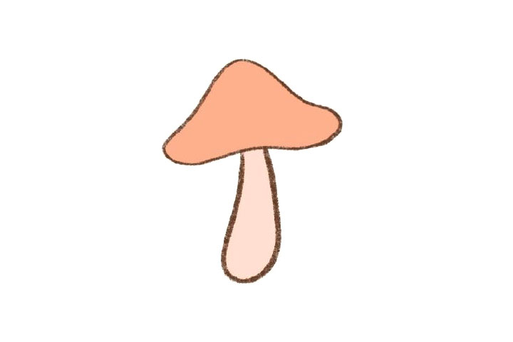 可爱小蘑菇怎么画-图2