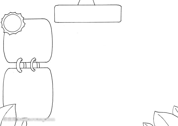 怎么画关于时间轴的手抄报-图1