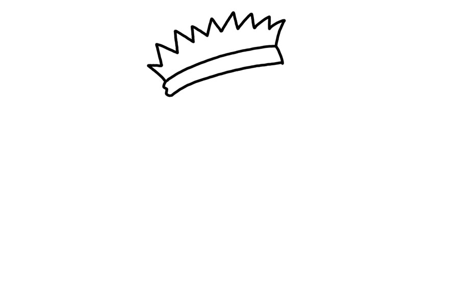 运动人物简笔画 打篮球的小男孩怎么画-图1