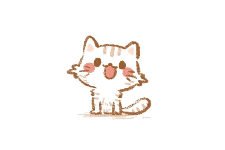 可爱小猫咪怎么画