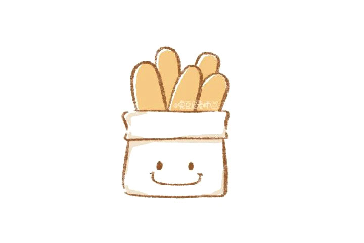 一袋面包怎么画-图3