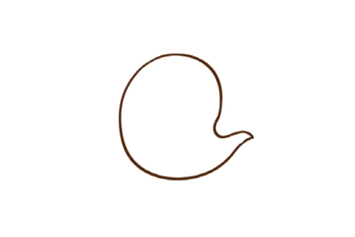 步骤2：完成身体轮廓。