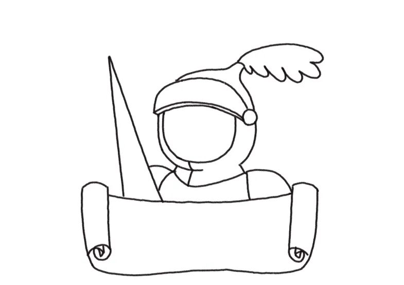 英勇的骑士怎么画-图4