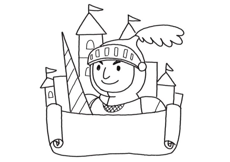 英勇的骑士怎么画-图6