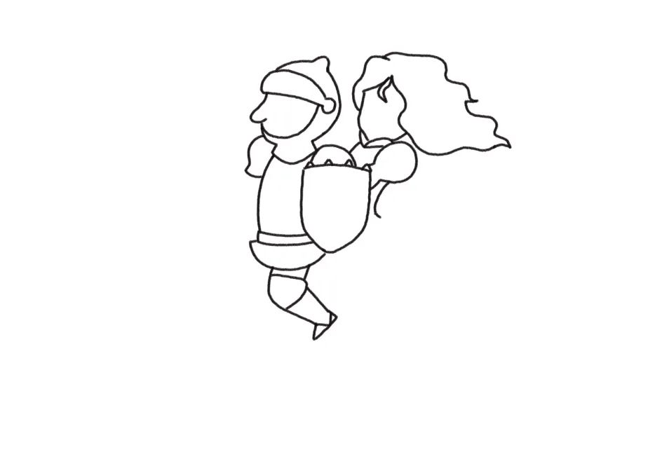 骑士和公主怎么画-图2