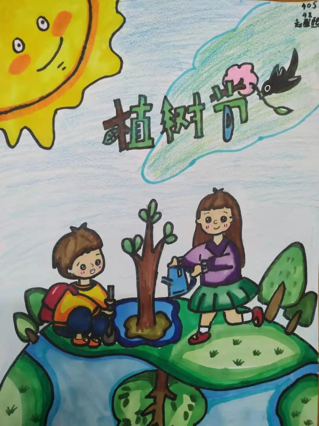 2022最新植树节手抄报内容-图5