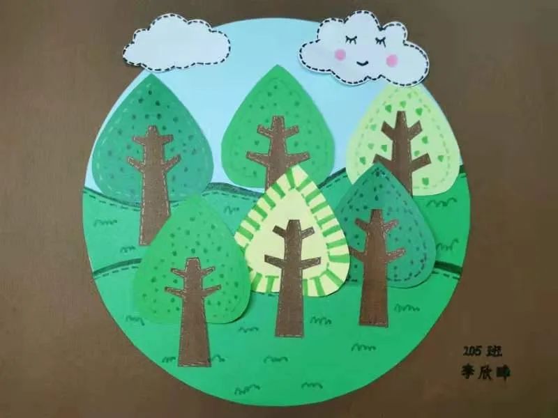 拥抱春天 放飞希望植树节主题手抄报-图4