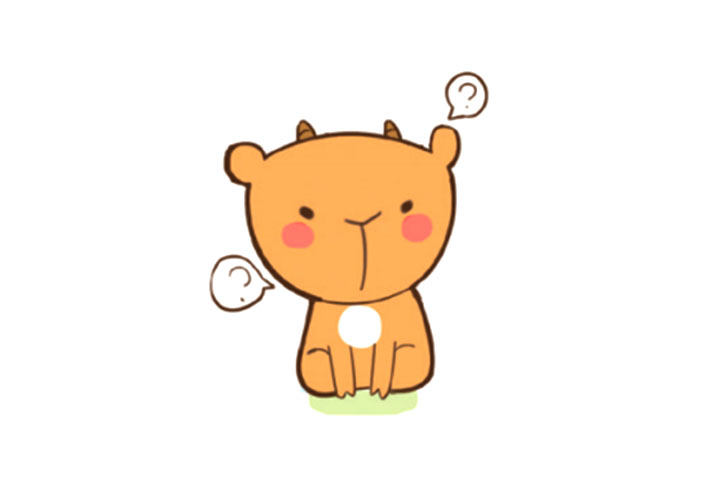 十二生肖简笔画 未羊画法一