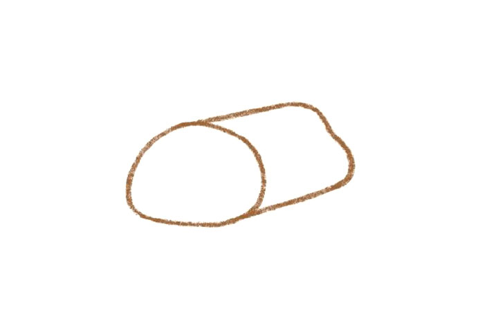 蔬菜卷简笔画画法步骤-图1