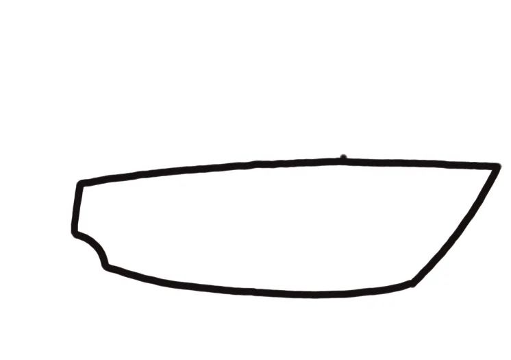 超简单水上快艇怎么画-图1