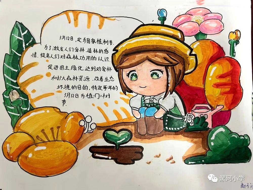 植树节系列活动手抄报—播种绿色梦想-图2