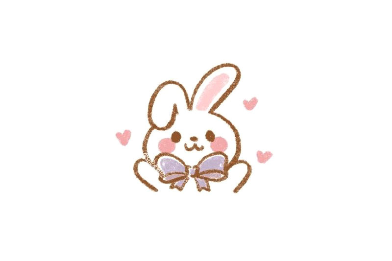 可爱小兔怎么画