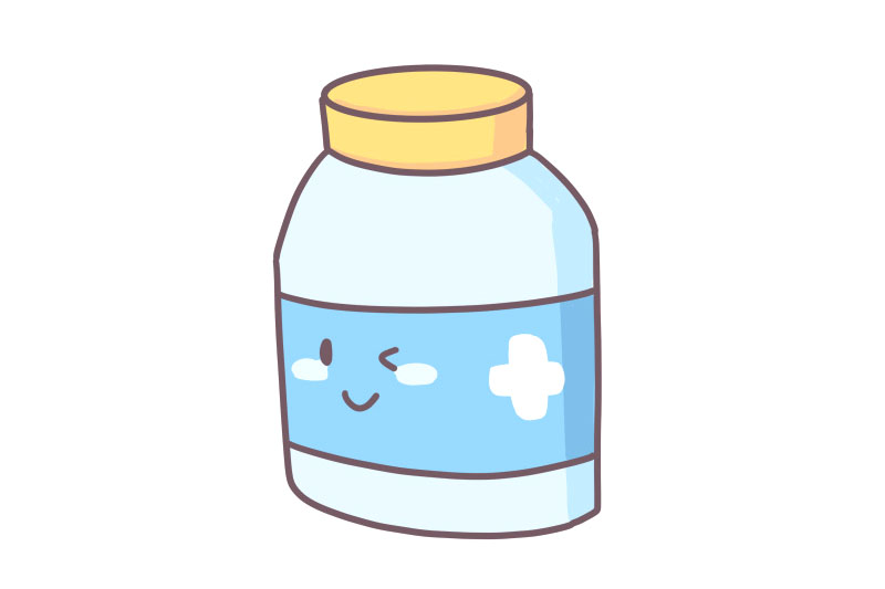 医疗抗疫简笔画 如何画医药瓶