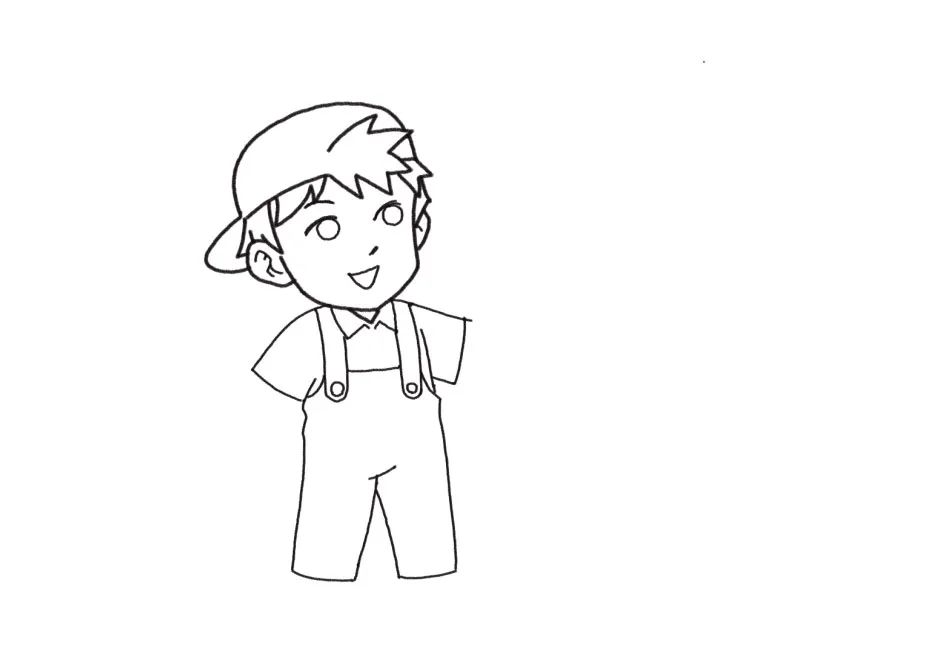 植树节简笔画 记录美好节日生活-图2