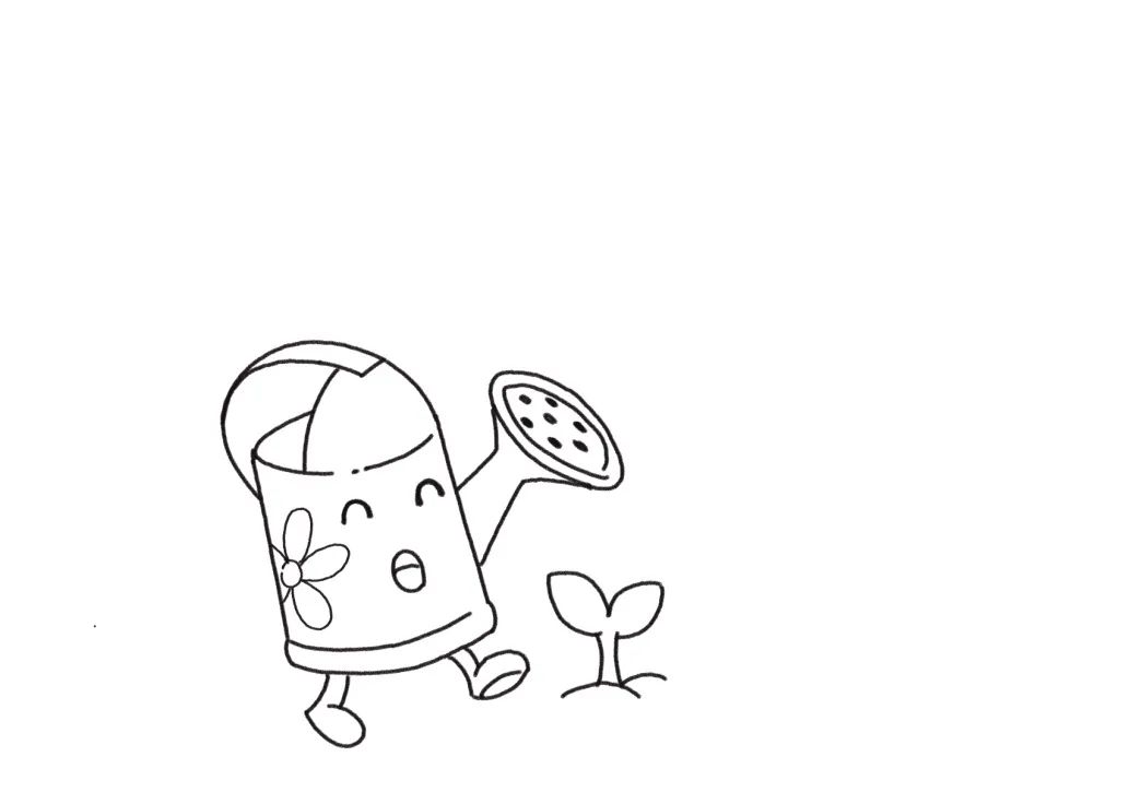 简单植树主题手抄报画法步骤-图2