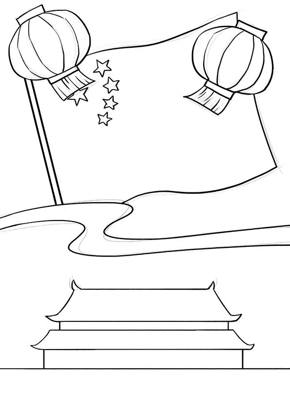 步骤2：接着我们对草图进行勾线。