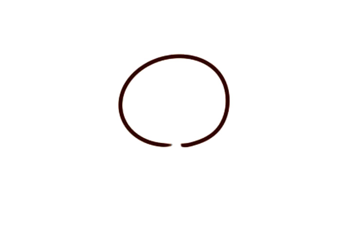 超简单盛开的樱花树怎么画-图1