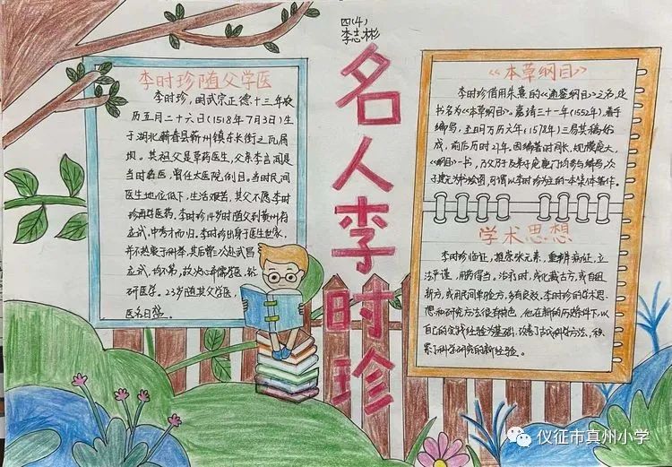 关于李时珍的手抄报文案怎么写-图6