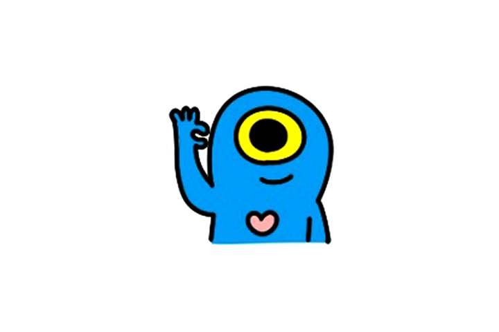 外星人简笔画 可爱大眼怪怎么画