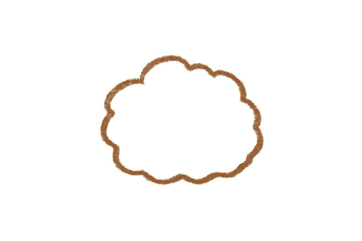 吃草的小绵羊怎么画-图1