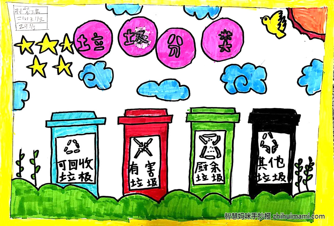 世界环境日手抄报怎么画-图2