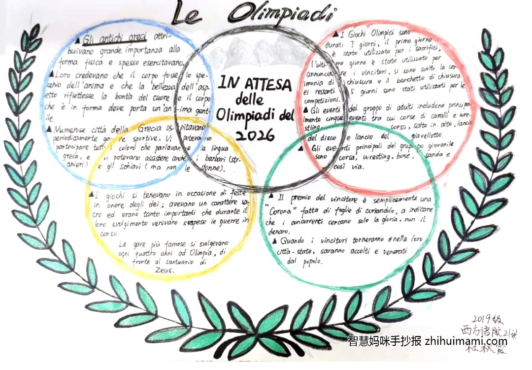 奥运会手抄报简单又漂亮（7张）-图6