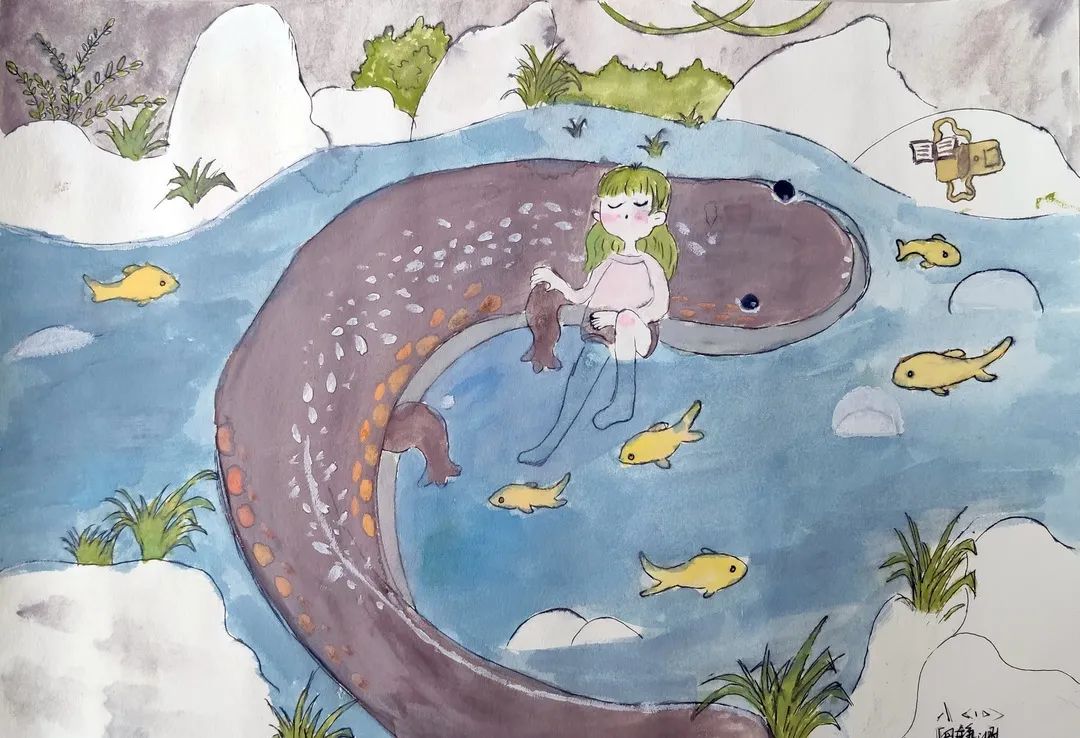 世界环境日儿童创意画-图2